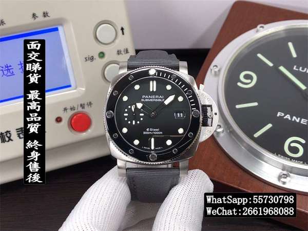 沛納海 Panerai submersible PAM1288 44mm 炭灰色面