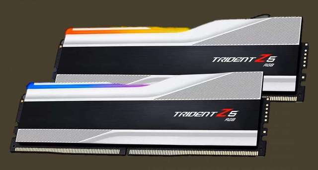 G.Skill Trident Z5 RGB Silver DDR5 7200 MHz 48GB (24GB x 2)