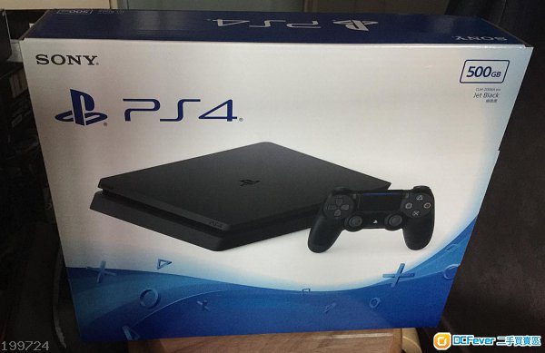 出售全新未開封行貨黑色PlayStation 4 500GB (CUH-2006A B01