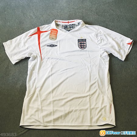 umbro 2005/07 英格兰国家队球衣