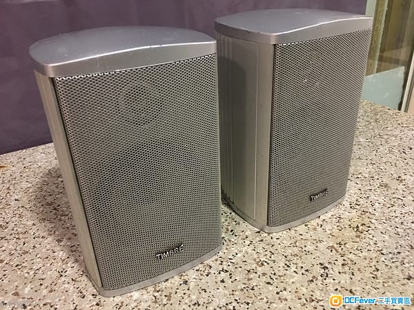 美国名厂天霸timbre金属小书架喇叭