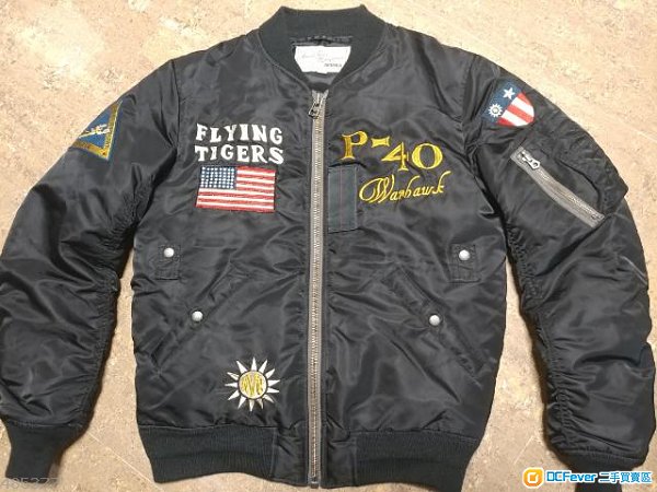 出售九成新Avirex Flying Tigers Ma-1 