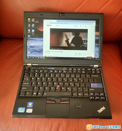 lenovo x220i ,12.5吋显示屏,i3 -2350m, 4gb 内荐,120gb ssd