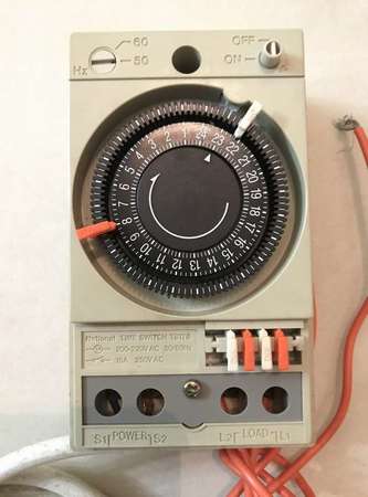 乐声national 多重电源时间器 可设定3组开关时间