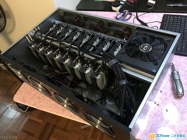 8卡 1060 6g equihash 专用矿机