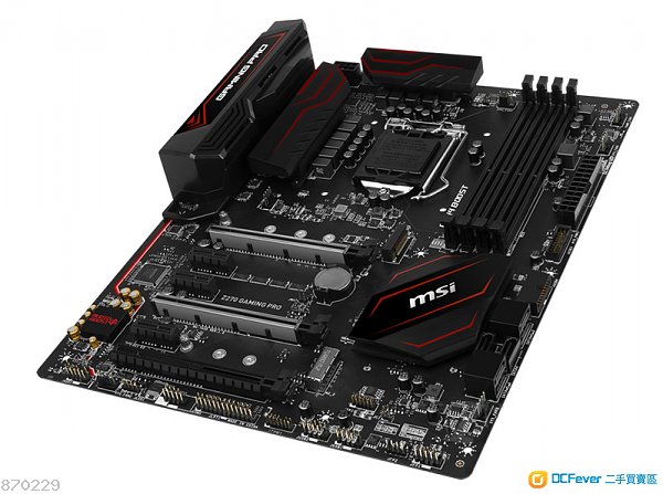 (二手) 99%new 微星msi z270 gaming pro carbon ddr4,lga 1151,atx
