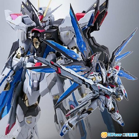 全新日版metal build突擊自由 高達 連光之翼 strike freedom gundam