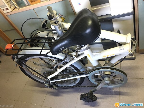dahon q235 20 吋 摺叠单车 白色