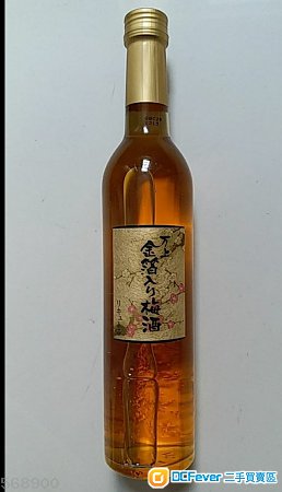 日本万上梅酒 纯金箔入 500ml