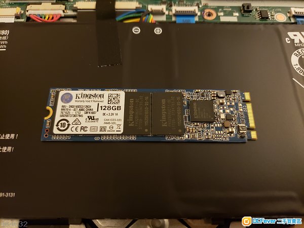 出售 出售 Kingston RBUSNS8180DS3128GH 128GB M.2 SATA SSD - DCFever.com