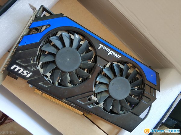 msi 微星 hd7850 超gtx750ti