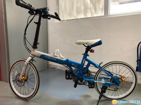 mouse bike 20吋可摺单车 碟煞