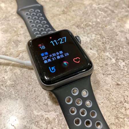 apple watch s2 nike  42mm gary