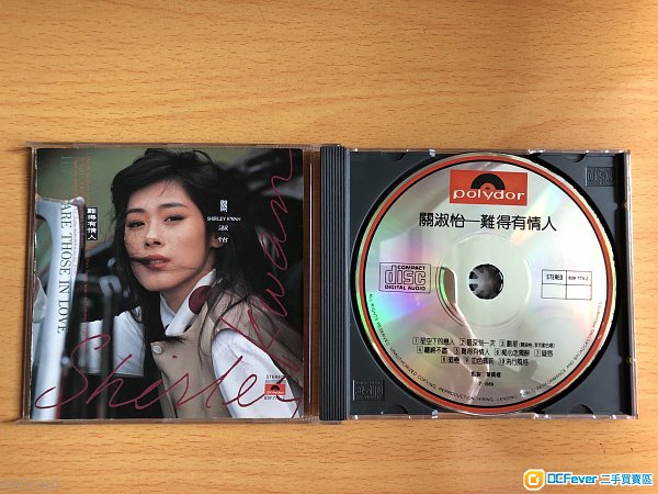 关淑怡 难得有情人 cd 银圈 韩版 t113