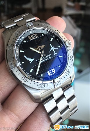 breitling aerospace e79362 cathay pacific boeing 777