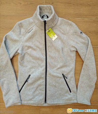 decathlon womens waterproof high-neck fleece jacket, 100% new