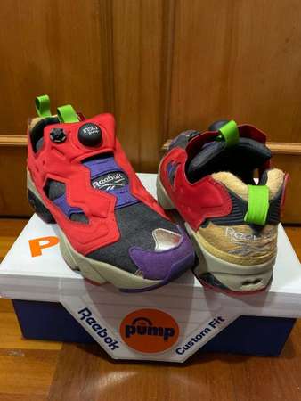 reebok pump custom fit