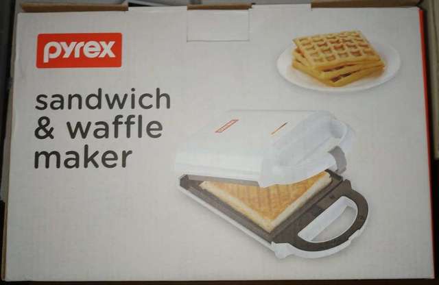 pyrex waffle maker