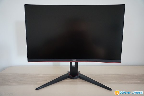 aoc c24g1 24" 144hz 电竞打机 va 曲屏