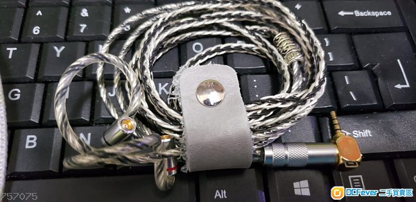 铁三角ck100pro 7n冷冻单晶铜银混编升级线3.5mm