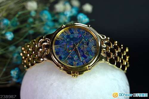 australian opal watch 古董 天然石 澳洲宝石 手表