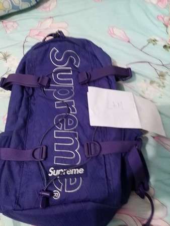 出售supreme backpack fw18 purple - DCFever.com