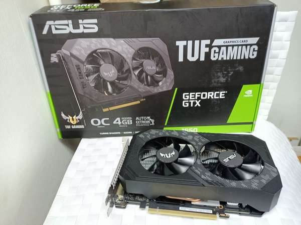 出售ASUS TUF Gaming GeForce GTX 1650 OC版4GB GDDR6 (TUF-GTX1650