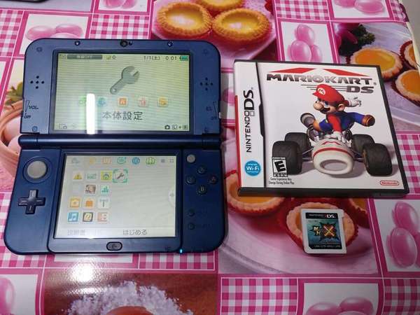 出售日版new 3dsll 3ds Ll 任天堂藍色連2games Dcfever Com