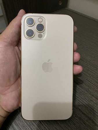 港行99.9新iphone 12 pro 128gb金色