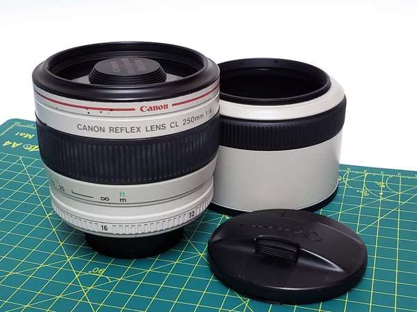 canon cl 250mm f4 reflex lens