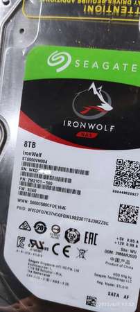 出售Seagate 8TB Ironwolf NAS HDD (ST8000VN004) - DCFever.com