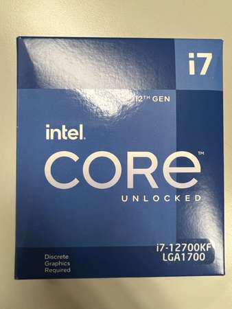 タイムセール！】 【新品未開封】Intel Core 12700KF i7 PCパーツ