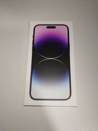 出售iPhone 14 Pro Max 256GB Purple 紫色Apple Store買全新未開封