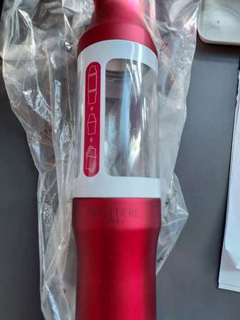 Belvedere Vodka (Product) Red Cocktail Shaker Drink Mixer Stainless Steel
